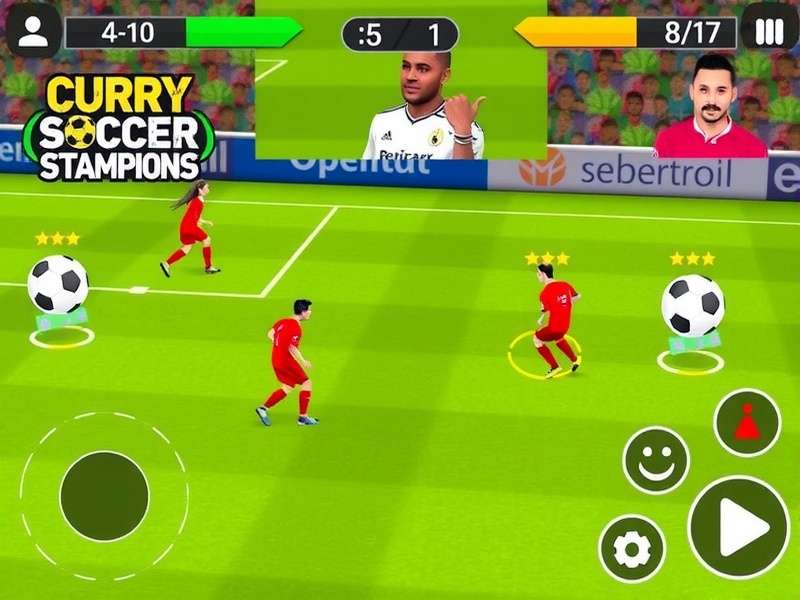 Curry Soccer Champions gameplay screenshot